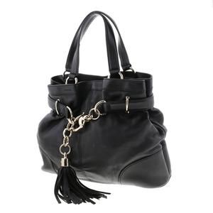 Gucci Chain Fringe Black Hardware RS Gold Handbag